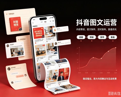 雁山抖音图文代运营服务