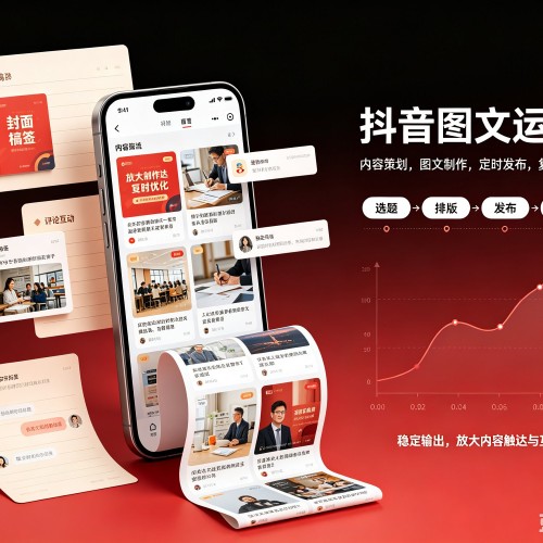 雁山抖音图文代运营服务